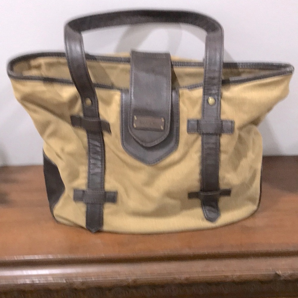 Matt and Nat Vintage fabric and faux leather bag
